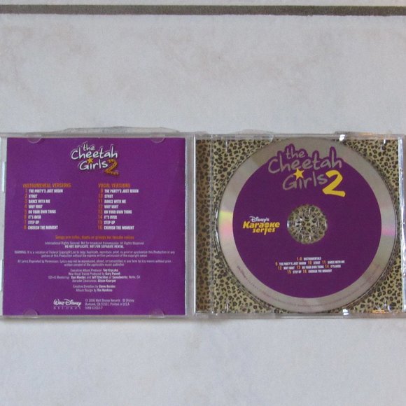 Karaoke The Cheetah Girls 2 CD - Picture 4 of 5